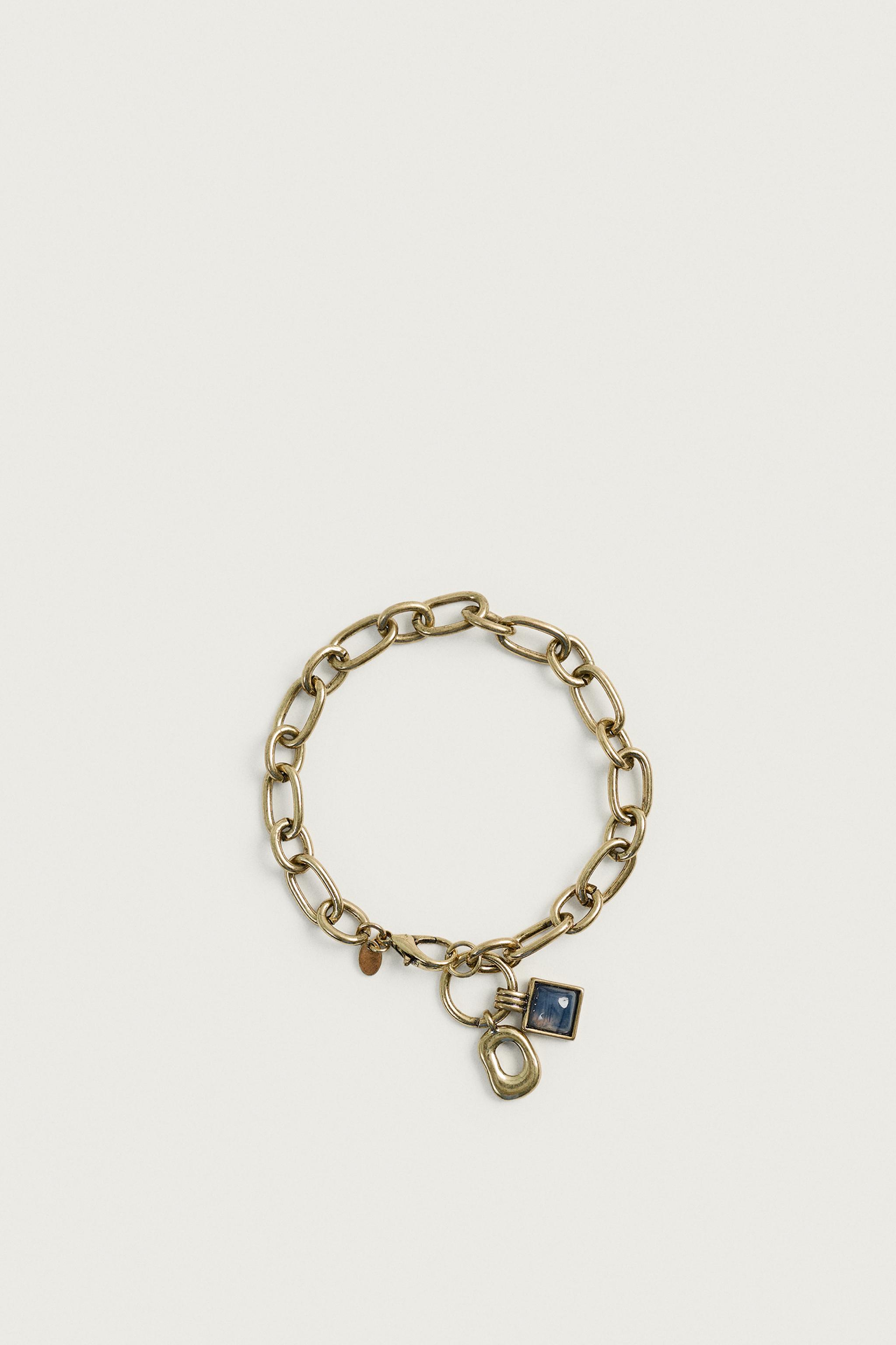 BRACELET CHARMS EN MÉTAL
